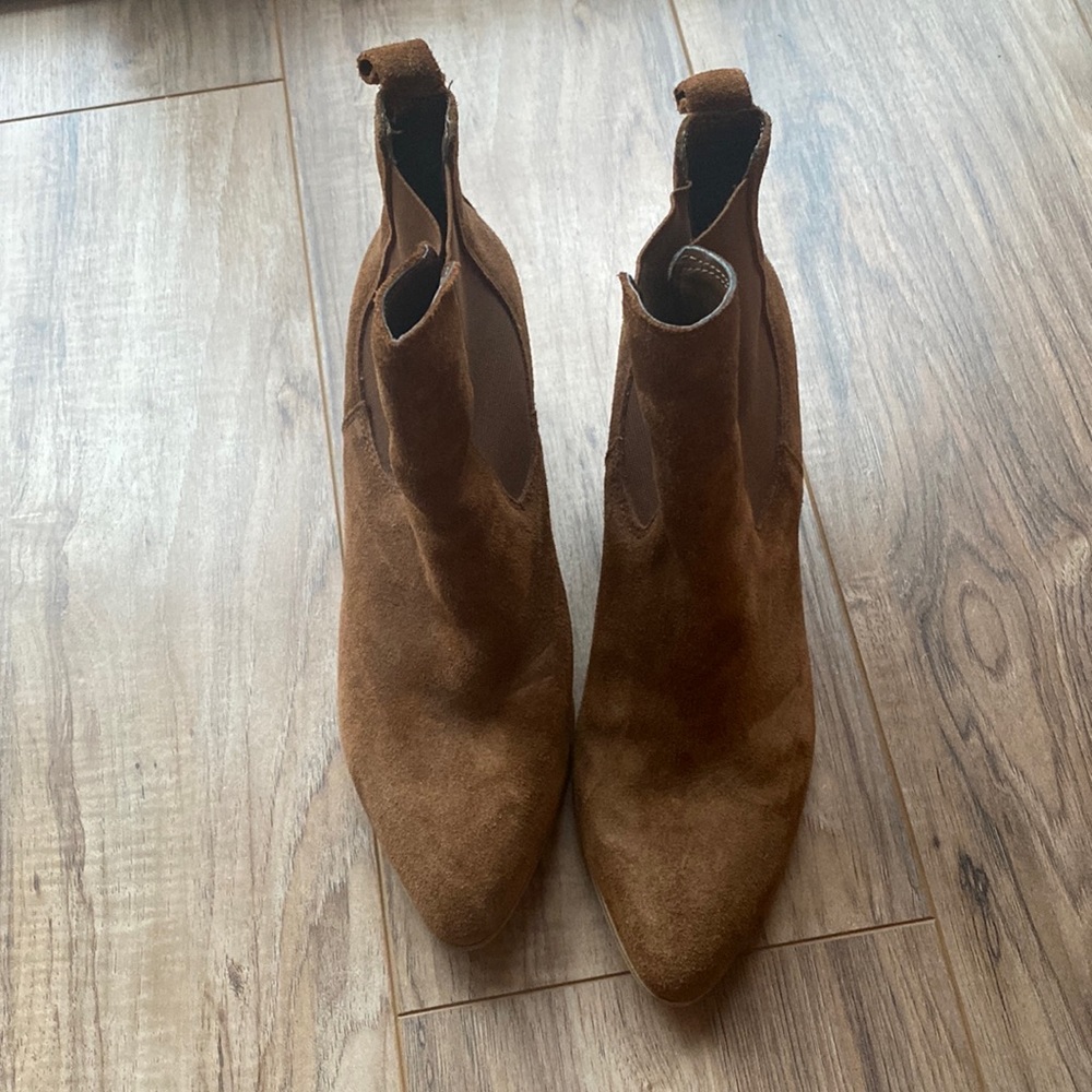 Steve Madden Brown Ankle Booties